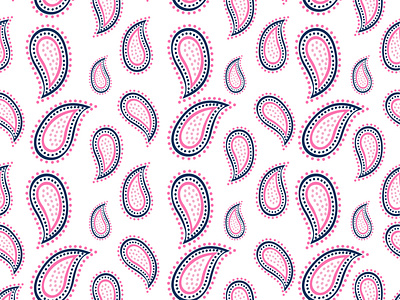 Paisley seamless pattern