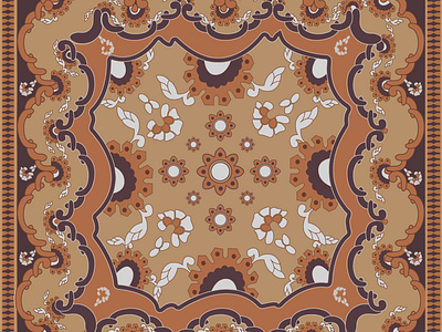 Rug Pattern fabric pattern fashion illustation pattern seamless pattern