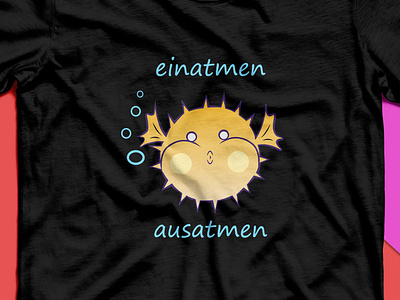 Puffer Fish t-shirt Design
