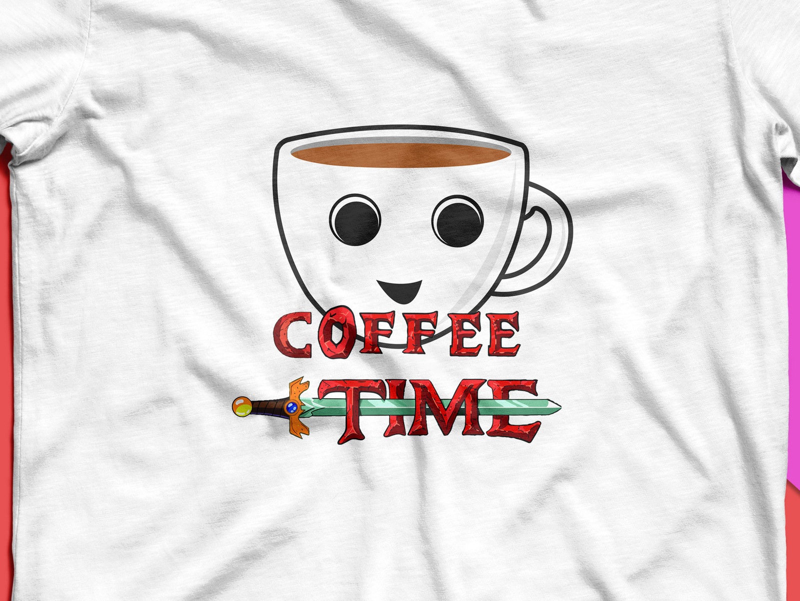 Coffee Time tshirt by Piarul Islam on Dribbble