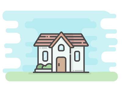 House or Home? building cute flat home house house design house icon house illustration icon illustration logo pastel vector