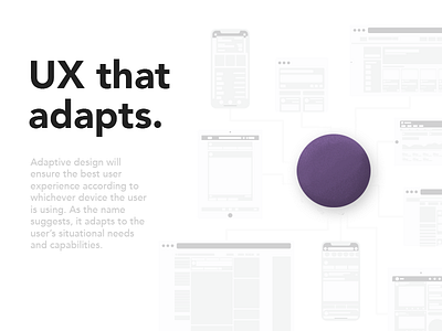 UX that adapts adaptive ux wireframe