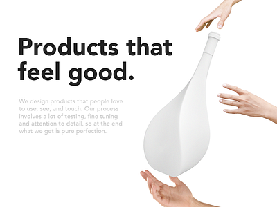 Products that feel good packaging design product design