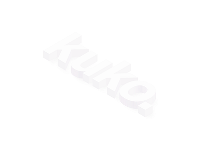 kuko.studio 3d branding logo simplicity white space