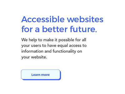 CTA Button for Ada Site Compliance