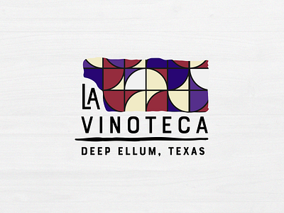 Logo for La Vinoteca brand brand identity branding branding agency identity logo mark wine winebar