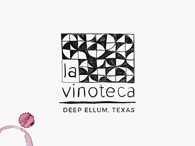 Logo exploration for "La Vinoteca" wine bar brand brand identity brand logo branding branding agency identity logotype mark wine winebar