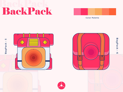 BackPackCombo 3 backpack backpacks bag bag icon bag icons bags icon icon design icon set iconography icons icons pack icons set iconset