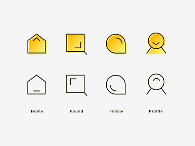 Tab Bar Icon Vol.2 icon icon design icon set iconography icons icons pack icons set iconset tab bar tab bar icon tab bar icons