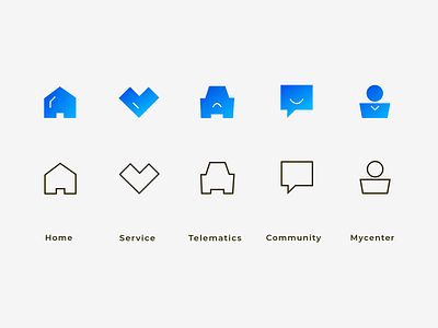 Tab Bar Icon Vol.3 icon icon design icon set iconography icons icons pack icons set iconset