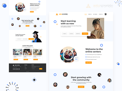 E - Learning Landing Page