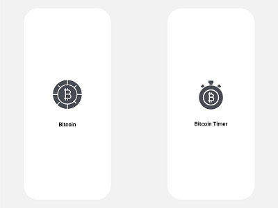 Bitcoin and Cryptocurrency Mining Glyph