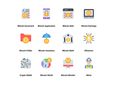 Bitcoin and Cryptocurrency Mining Flat bitcoin bitcoin app bitcoin application bitcoin earnings chart cryptocurrency document electronic money engineer farmer form globe industrial labor man miner money online web world