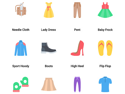 English Kids - Women's Clothes Vocabulary