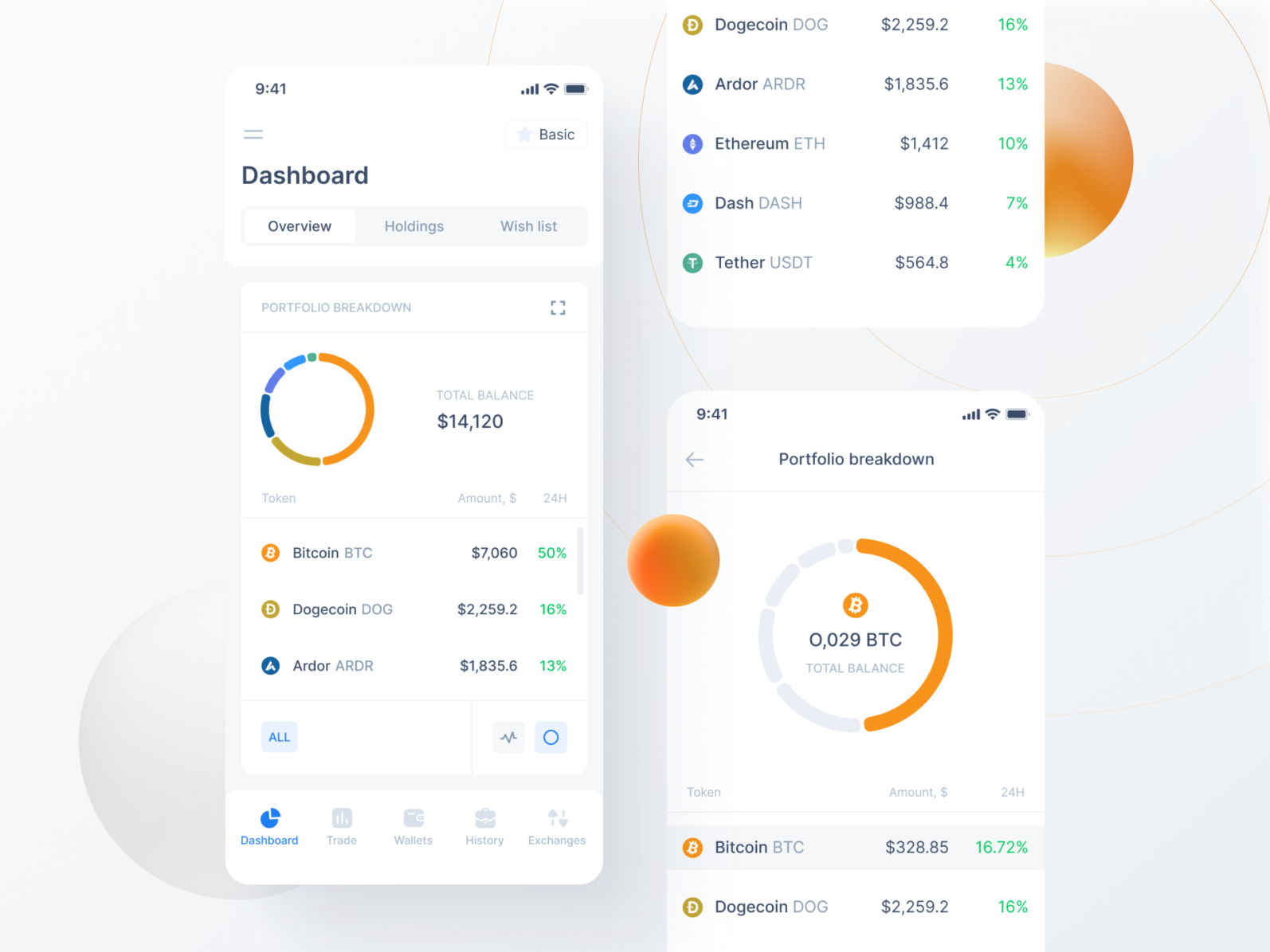 TokenPlace — Fintech Mobile App by Elisabeth Hyliuk for Merge Rocks on ...