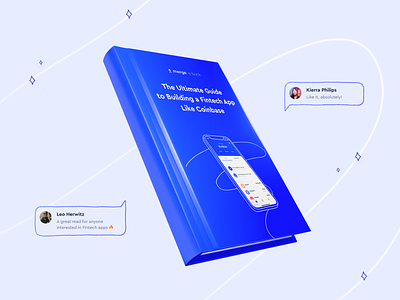 e-book cover | How to build a Fintech app like Coinbase