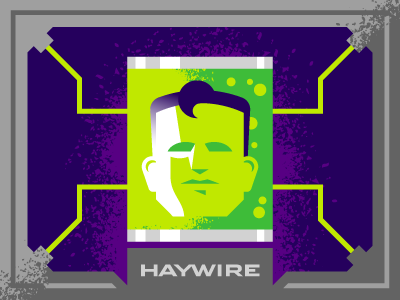 Haywire battery h logo