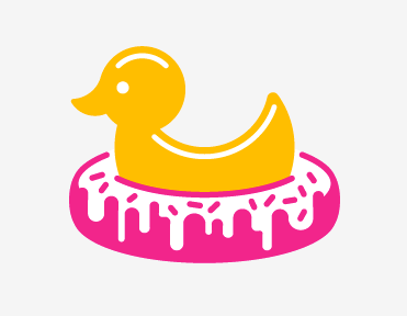 Donut Duck logo