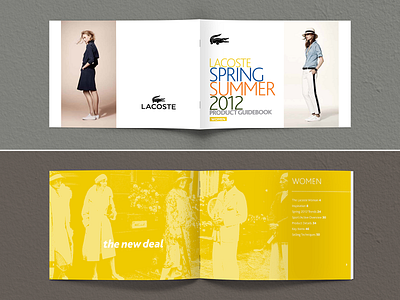 Spring/Summer Product Guidebook design indesign infographic design print print design typography