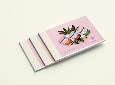 DonaPele Brochure brand identity branding brochure brochure design design graphicdesign layouteria mari alegre minimalist brochure
