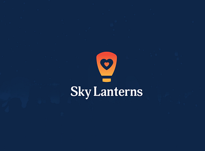 Sky Lanterns Brand Identity brand identity branding branding and identity golden ratio logo icon logo logo design negative space logo