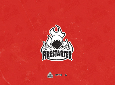 Firestarter Logo and Brand Direction branding branding and identity combination mark design hand drawn logo logo design logo system vector