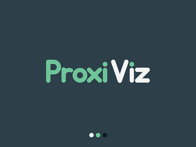 Proxi Viz Branding ID Concept branding branding and identity design flat illustration logo typography vector