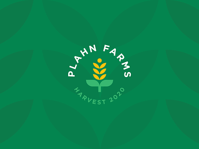 Plahn Farm Harvest 2020 branding design flat icon identity illustration illustrator vector