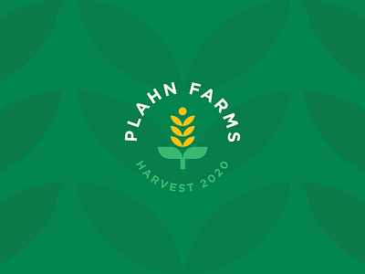 Plahn Farm Harvest 2020 branding design flat icon identity illustration illustrator vector