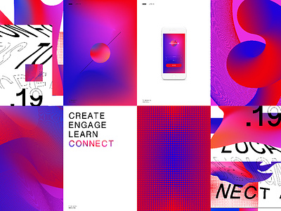 The Creative Lab 3d app branding design gradient icon identity illustration illustrator poster typography ui vector