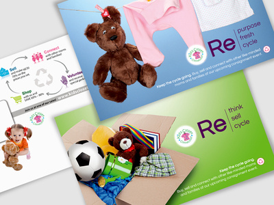 Kid's Closet Connection Campaign campaign design design direct mail