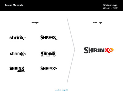 Shrinx - Conceptual Thinking branding branding concept design identity branding logo typography