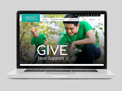 Nevada Community Foundation Website design web web design website website concept website design websites