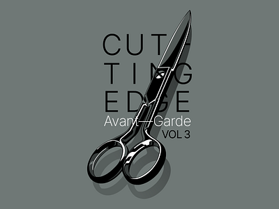 Cutting Edge Vol. 3 avant garde chromed cutting edge design gianmarco magnani illustration minimalist retro scissors stainless steel