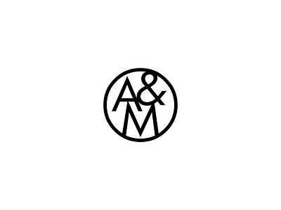 Ampersand ampersand branding circle classic design futurism gianmarco magnani line logo logo design logotype minimalist modern monogram retro seal