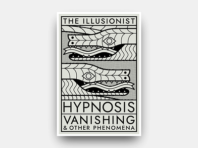 The Illusionist Vol. 1 design futurism geometric gianmarco magnani illusionist illustration minimalist poster retro swiss typographic
