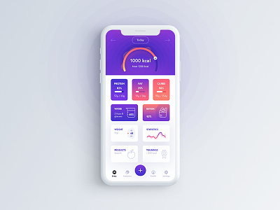 Diet app app design diet mobile o2d outline2design ui ux