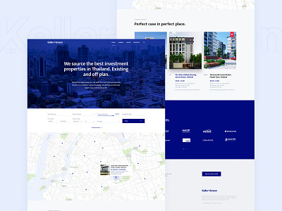 Keller Henson Homepage agency design o2d outline2design ui ux webdesign