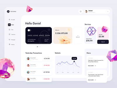 Wallet page