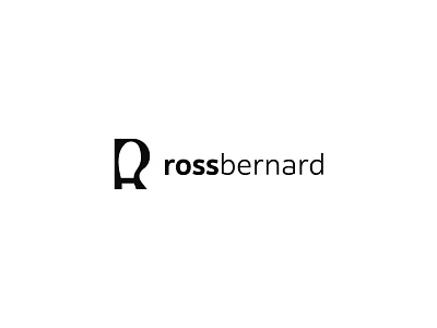 RossBernard Men's Shoes abstract branding design logo minimal negative space