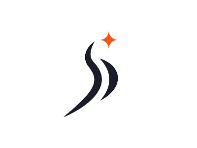 Penguin abstract branding design logo minimal negative space