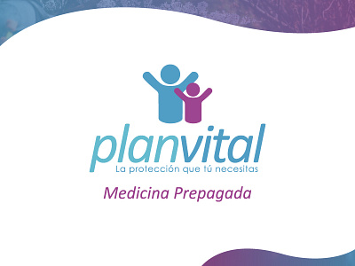 Plan Vital brand branding design health icon logo