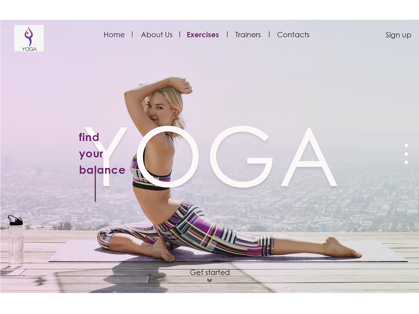 Yoga by Anna Makarenko on Dribbble