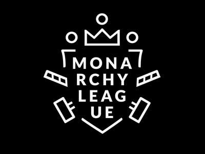 Monarchy league bike black league logo logotype monarchy play polo sport