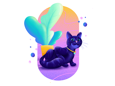 Goose the Cat illustration