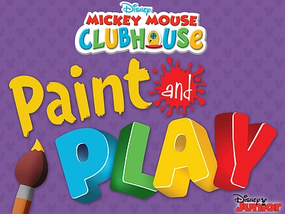 Paint and Play app disney mickey mickeymouse mouse paint play