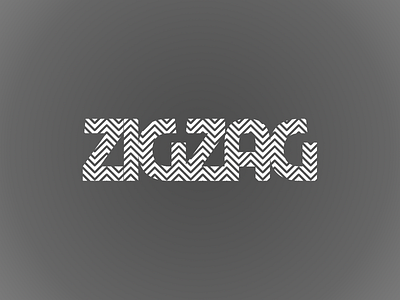 Zigzag adobephotoshop design font pattern text texture zigzag