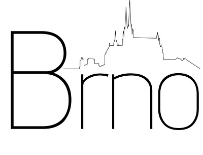 Brno city adobe art branding effect graphic design illustration illustrator logo logomaking logotype