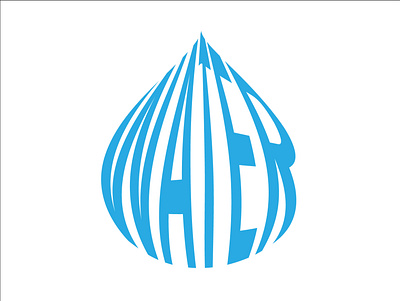 Water Droplet Distort adobe art design distort droplet effect envelope distort illustration illustrator logo water