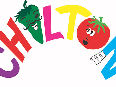Chilton design illustration logo